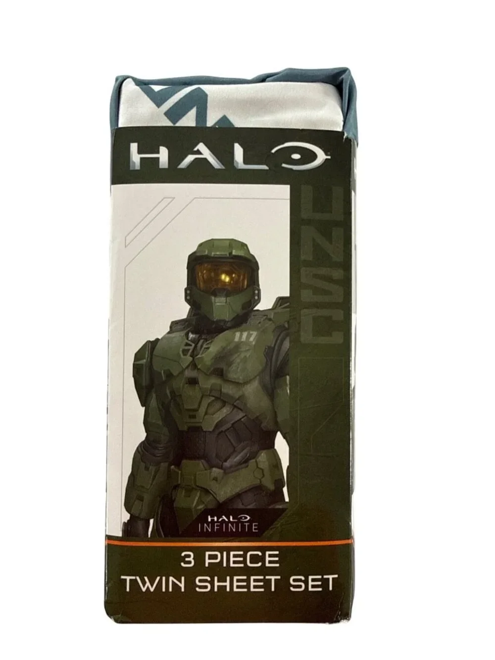 Halo Infinite Master Chief New Twin Sheet Set Microfiber Bedding